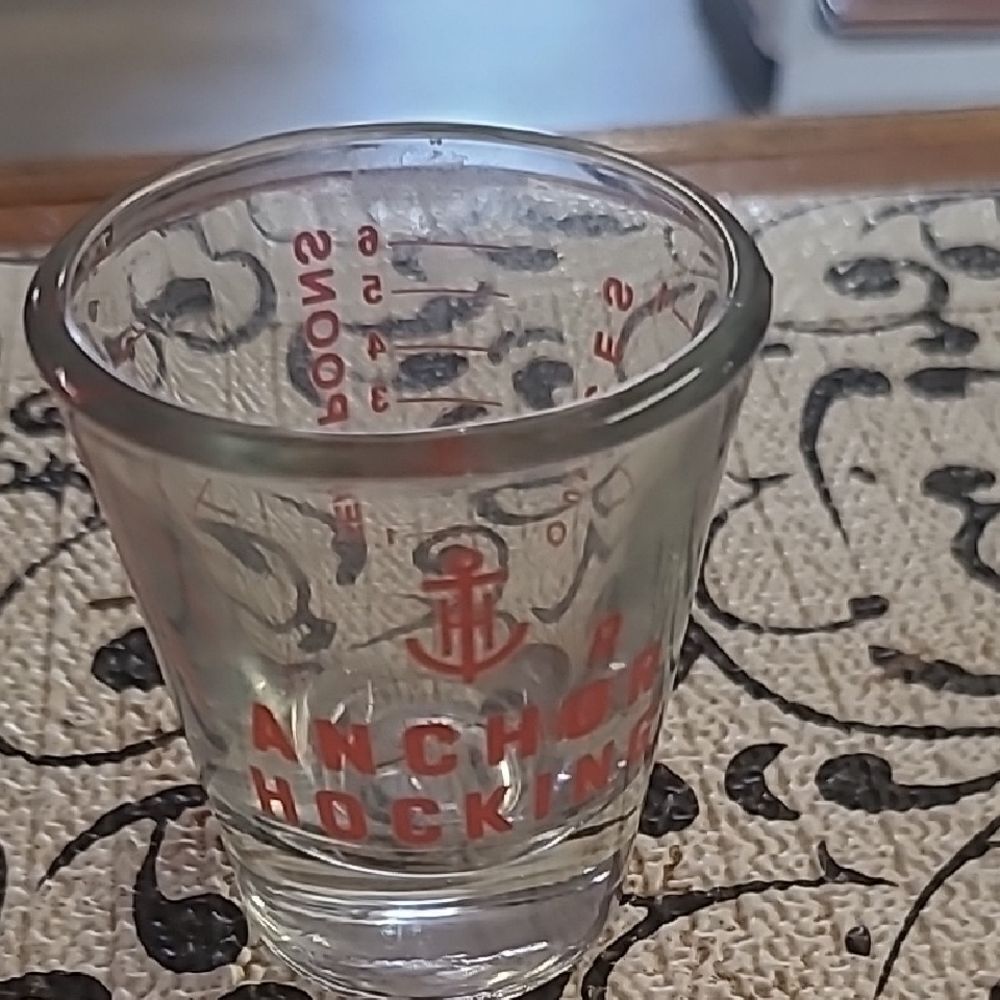 Anchor Hocking  Measuring Shot Glass